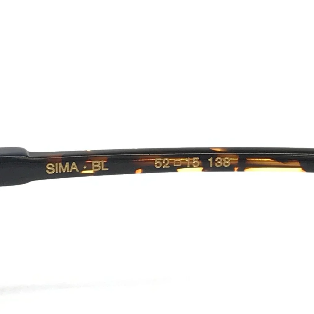 Etnia Barcelona Eyeglasses Frame SIMA BL Blue Tortoise Square Full Rim 52-15-138